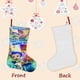 thumbnail image 3 of Bubble Guppies Tema: Calcetines de Navidad, fino lino blanco para colgar en escaleras y chimenea, decoración navideña para el hogar, regalo de Navidad. 45cm × 32cm, 3 of 5