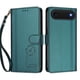 thumbnail image 3 of Funda Cartera Trébol para iPhone Air con Ranuras Tarjetas y Carga Inalámbrica Verde oscuro, 3 of 6