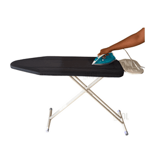 Genérico - Tabla De Planchar Premium Metal Tela Gris 134X36 Cm