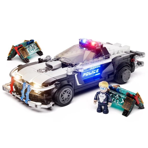 Auto Patrulla de Policía Lumibricks