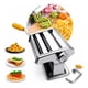 thumbnail image 1 of Maquina Hacer Pasta Fresca Tallarines Cortador Manual Rodillo Ajustable Masa Spaghetti Linguini Cocina Reposteria Acero Inoxidable FIGOIMPORT, 1 of 8