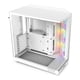 thumbnail image 1 of Case NZXT H6 Flow RGB Mid-Tower Airflow con 3 ventiladores RGB, color blanco, 1 of 8