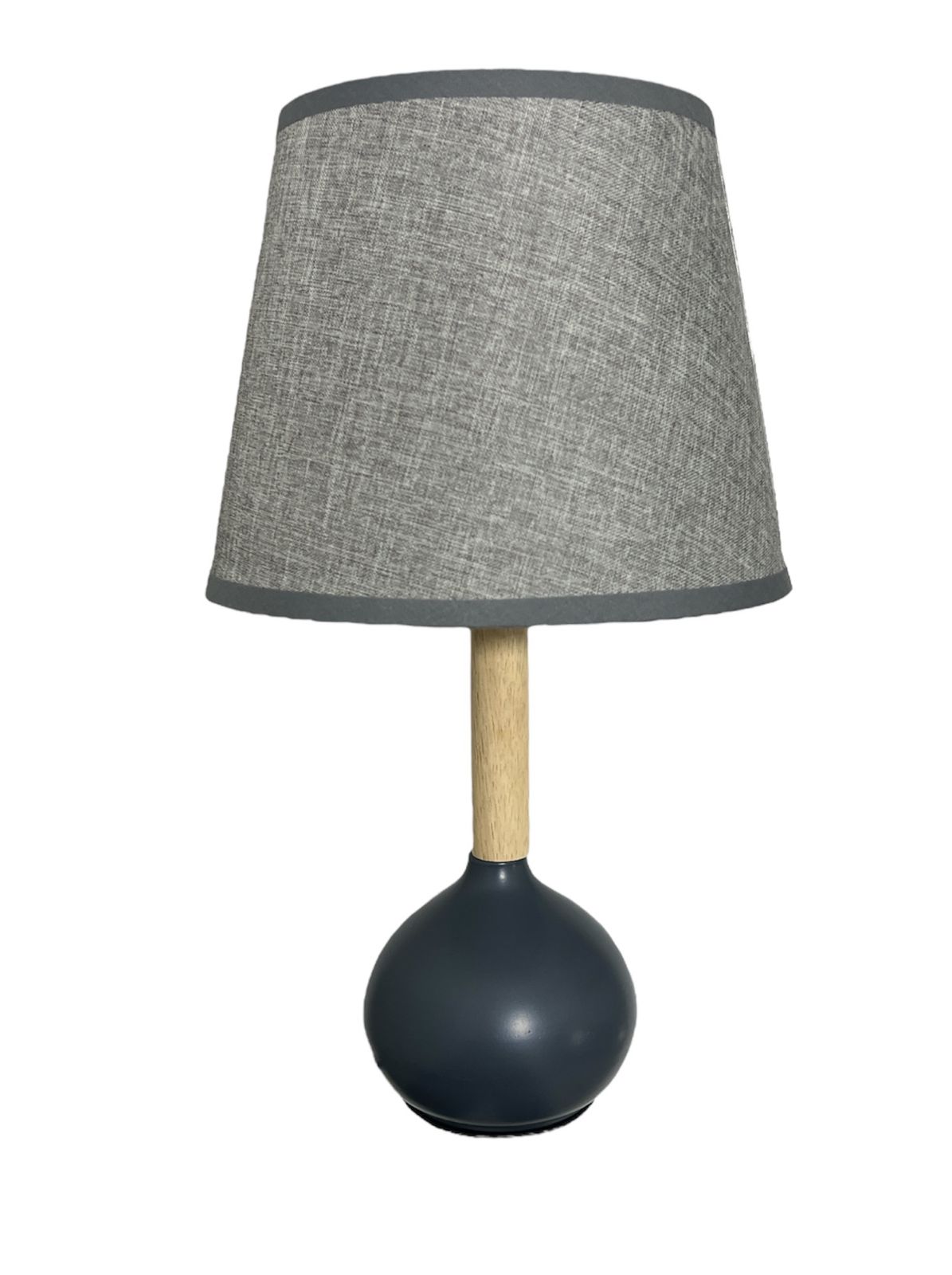 Oem - Lampara De Velador Lampara De Mesa Metal Madera Esfera G