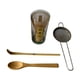 thumbnail image 4 of Juego De Té Matcha Hecho A Mano, Kit De Ceremonia Del Té Matcha Para La Mesa, Sala De Té, Oficina, 4 Piezas, 4 of 5