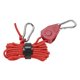 thumbnail image 4 of Colgador De Trinquete, Colgador De Cuerda, Bloqueo Rápido, Antideslizante, Seguro, Resistente, Cuerda De Viento Roja, 4 of 5