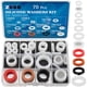 thumbnail image 1 of Kit surtido de juntas de silicona para plomería ZDBB, 70 piezas, 1 of 8