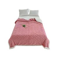 Myl Todo Para El Hogar - Frazada Con Sherpa Trenzada 230X200 Cm 07