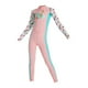 thumbnail image 5 of Traje Térmico Completo Traje De Baño De Buceo Piragüismo Aeróbic Acuático Niños Trajes De Neopreno Rosa M, 5 of 5