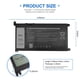 thumbnail image 5 of Batería Yrdd6 42 Wh 11 4 V Para Dell Inspiron 5482, 5 of 6