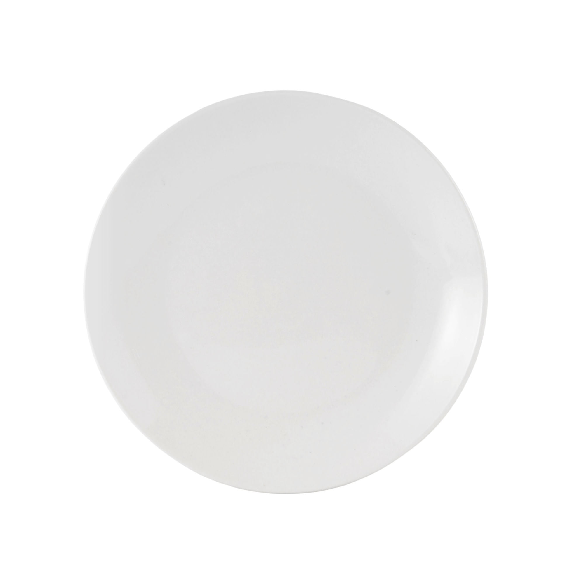 Plato Postre Blanco Porcelana 1 Pieza Mainstays