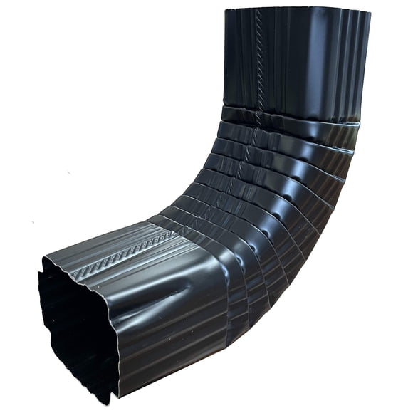 Codo para bajante de canalón Gutterworks Mfg Inc. estilo A 3x4