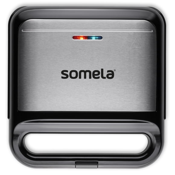 Sandwichera Somela SG3000 3 en 1 Negro