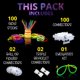 thumbnail image 2 of Paquete de fiesta Glow Sticks Ammy Glow 205 unidades para niños de 8 a 12 años, 2 of 6