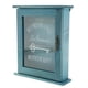 thumbnail image 2 of gabinete de madera de la caja dominante de madera creativa diversa del acabamiento con el azul de tres ganchos, 2 of 2