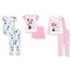 thumbnail image 1 of Set de pijama de algodón para niñas de Minnie Mouse de Disney, 6 piezas, 3T, 1 of 8