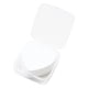 thumbnail image 1 of 50x Almohadillas Desechables Para Quitar Esmalte De Uñas, Toallitas Absorbentes Suaves Con Forma De Corazón, Color Blanco, 1 of 3