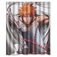 thumbnail image 1 of Cortina de ducha BLEACH, juego de cortinas de baño con ganchos, tamaño 66 x 72 pulgadas, 1 of 3