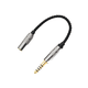 thumbnail image 2 of Cable Adaptador De Audio Equilibrado De 4 4 Mm A Estéreo De 3 5 Mm Negro, 2 of 5