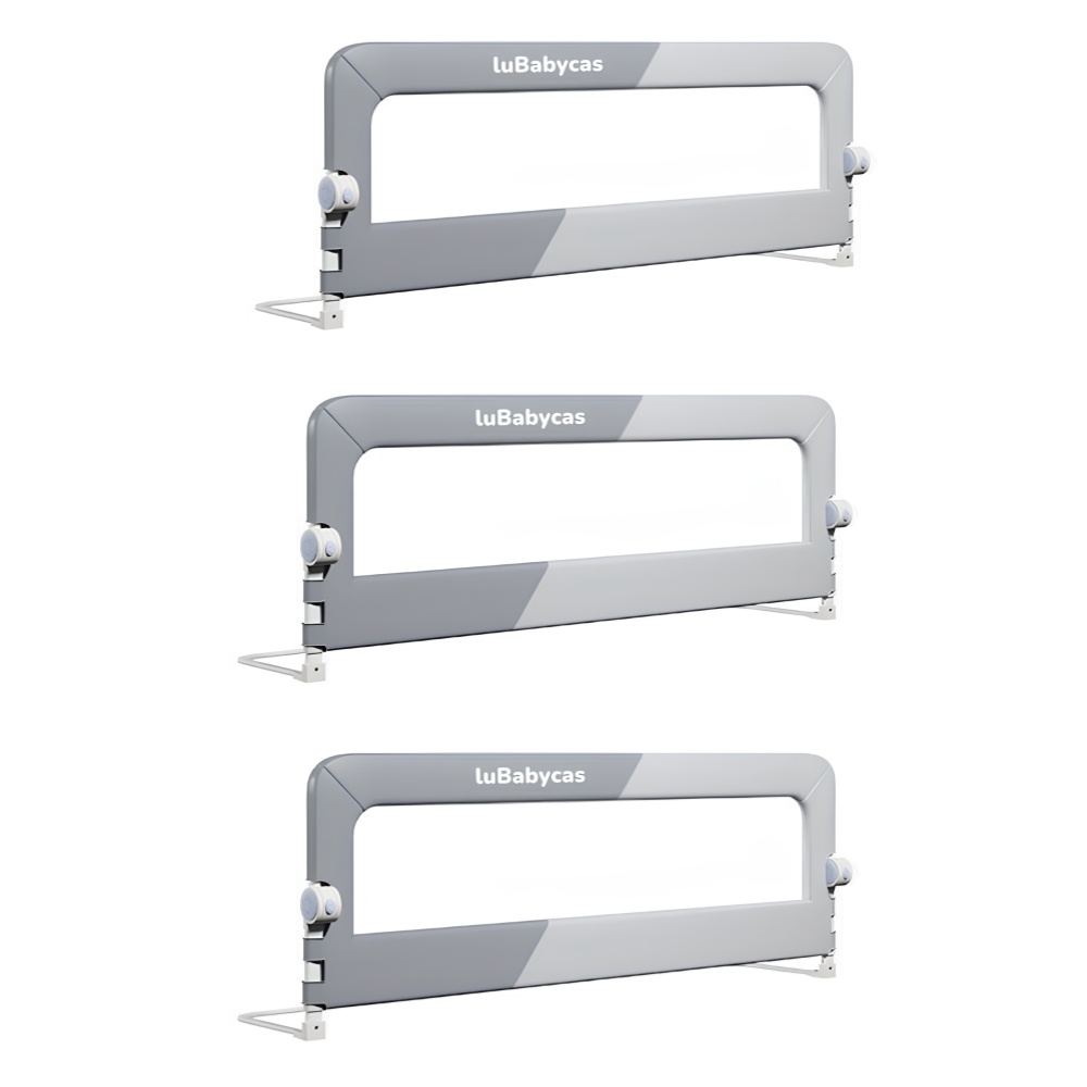 Pack 3 Barandas De Cama Plegable Cama 2 Plazas Lubabycas