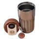 thumbnail image 3 of Taza De Café De Viaje, Botella Térmica De Acero Inoxidable 316, Vaso Aislado De 450ml, Café Argent, 3 of 3