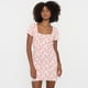 thumbnail image 2 of Vestido Mujer Manga Corta Print Flores Crema Corona, 2 of 5