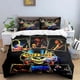 thumbnail image 2 of 3D Print Guns N Roses GNR Band Retro Bedding Set Boys Girls Twin Queen King Size Duvet Cover Pillowcase Bed boys Adult, 2 of 5