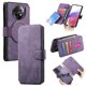 thumbnail image 1 of Funda Billetera Magnética para Realme 13 Plus 5G Soporte Tarjetas Desmontable Morado, 1 of 6