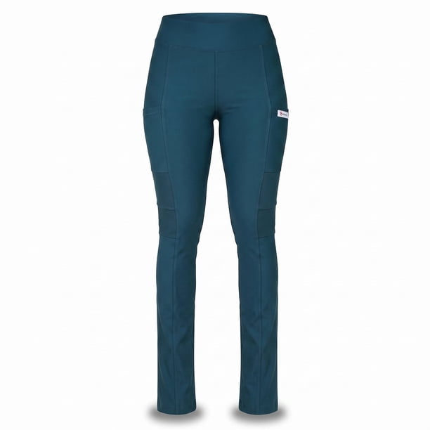 Pantalón clinico Extra-elasticado Spandex. Art. 880-9-A - Verde Petróleo