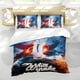 thumbnail image 5 of Serpiente Blanca Conjunto de sábanas temático, trío de piezas, cómodo y amigable con la piel, diseño único, regalo de decoración para el hogar para familiares, amigos y fans,140cm *210cm, 5 of 6