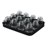 Bothyi - Vasos De Chupito Con Barras De Bandeja, Tarros De Decoración Para Bodas, Fiestas, Navidad