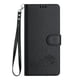 thumbnail image 2 of Funda tipo cartera FOXDOCK para Ulefone Note 19 con soporte, ranuras, RFID, diseño de gato, 2 of 5