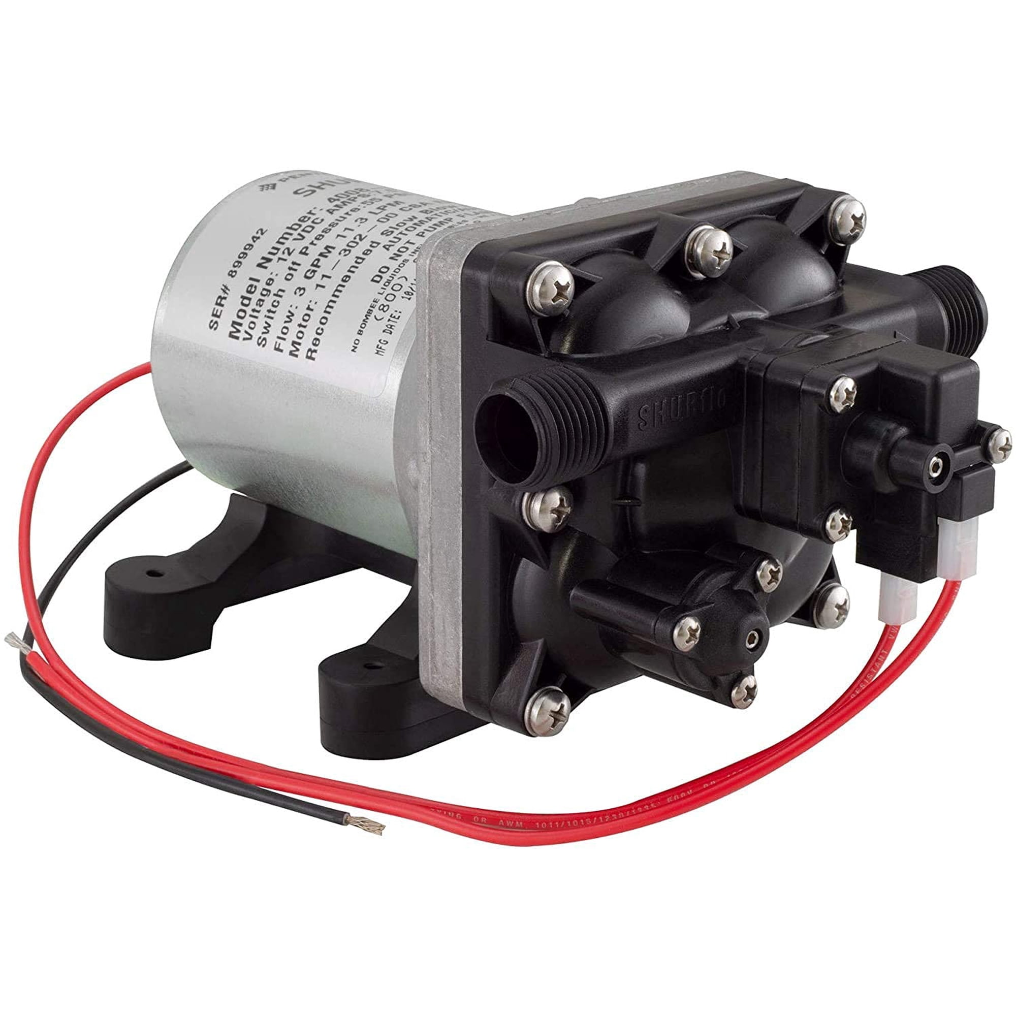 Bomba De Agua Shurflo 4008-101-a65 Revolution 3.0 Gpm 12v