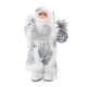 thumbnail image 3 of 1x Mu?eco De Nieve Santa Claus Ornamento Decoración De La Mesa De Mesa Interior Decoración De La Estatua 30 Cm Sliver Lechas, 3 of 5