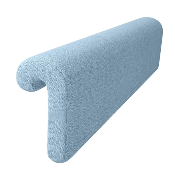 Cabecero De Cama Colgante, Almohada Moderna Para La Cabecera, Funda Ergonómica Extraíble Azul