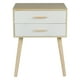thumbnail image 2 of SET 2 VELADORES DORMITORIO DOVER 2 CAJONES MADERA BLANCO, 2 of 3