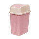 thumbnail image 3 of Basurero Plastico Rosa Papelera 12 Litros Tapa Vaiven Wakeshome, 3 of 6