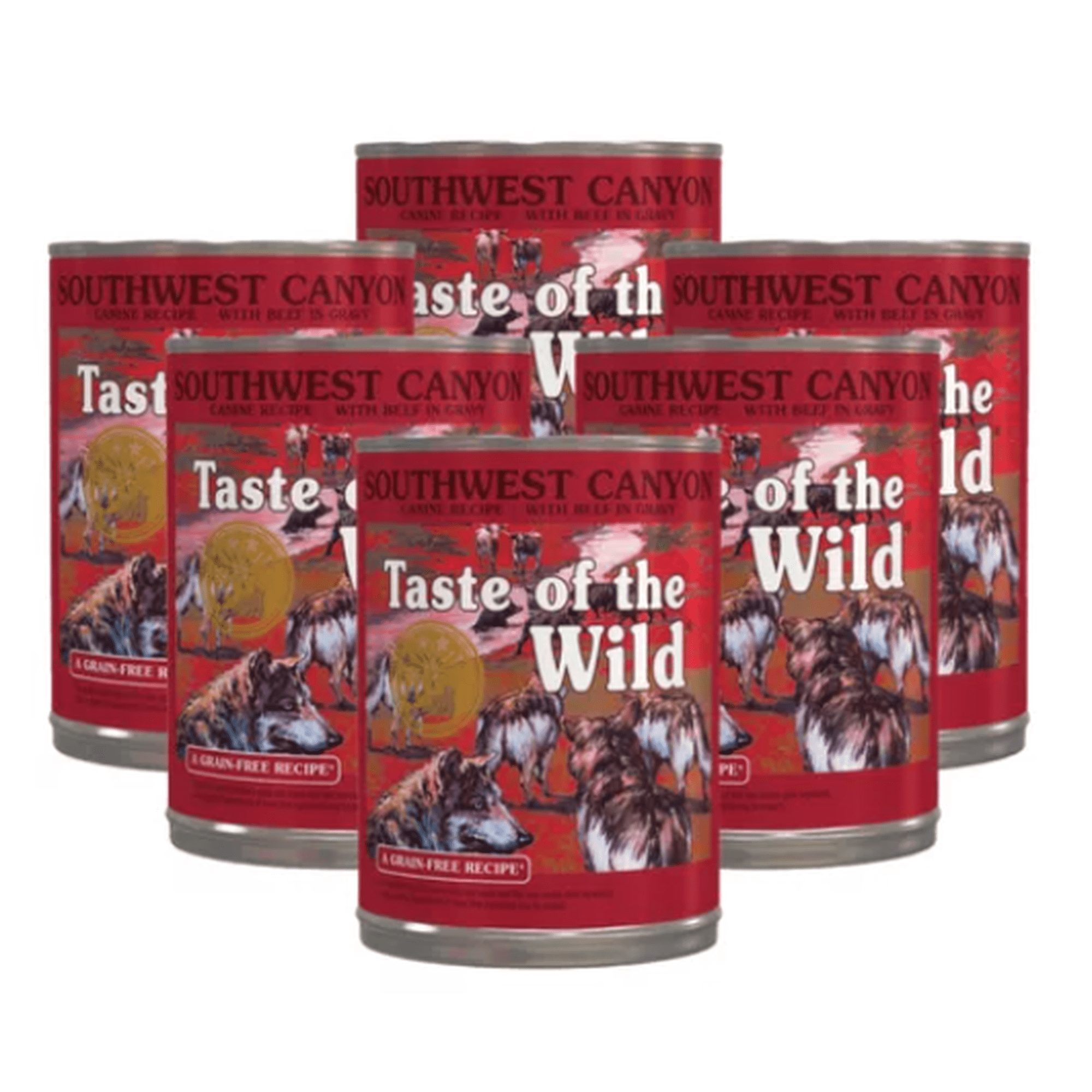 Latas taste of the wild southwest canyon jabali Pack 6 unidades