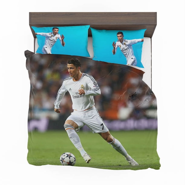 Christiano Ronaldo Quilt Duvet Cover Set Home Textiles Double Children3-Piece Bedding Set