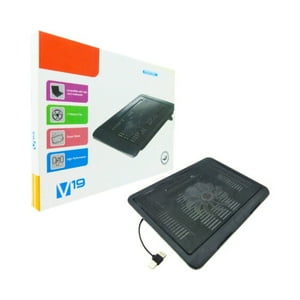 Disparo - Base Notebook Cooler Hasta 17 Ventilador Enfriador 5V V19