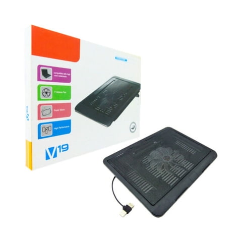 Disparo - Base Notebook Cooler Hasta 17 Ventilador Enfriador 5V V19