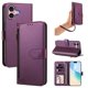 thumbnail image 1 of Funda con Billetera para [iPhone 16] con Bolsillo Zipper y Tarjetero Violeta, 1 of 6