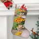 thumbnail image 2 of El Chavo del Ocho Tema: Calcetines de Navidad, fino lino blanco para colgar en escaleras y chimenea, decoración navideña para el hogar, regalo de Navidad. 45cm × 32cm, 2 of 5