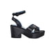 thumbnail image 2 of Sandalia Negro Satin Karima, 2 of 5