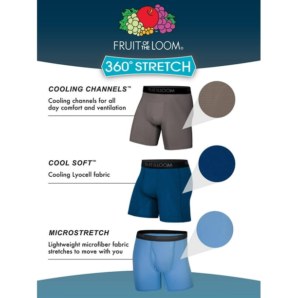 Fruit Of The Loom - Calzoncillos Tipo Calzones Sin Costuras Para Niños