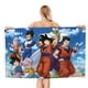 thumbnail image 1 of Dragon Ball Toalla de playa de secado rápido con diseño temático, regalo para mujeres y niñas, ideal para cumpleaños, fans, amantes de la música, uso en la playa o al aire libre, 78 × 150 cm, 1 of 6