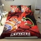 thumbnail image 1 of Samurai Jack Conjunto de sábanas temático, trío de piezas, cómodo y amigable con la piel, diseño único, regalo de decoración para el hogar para familiares, amigos y fans,173cm *218cm, 1 of 6
