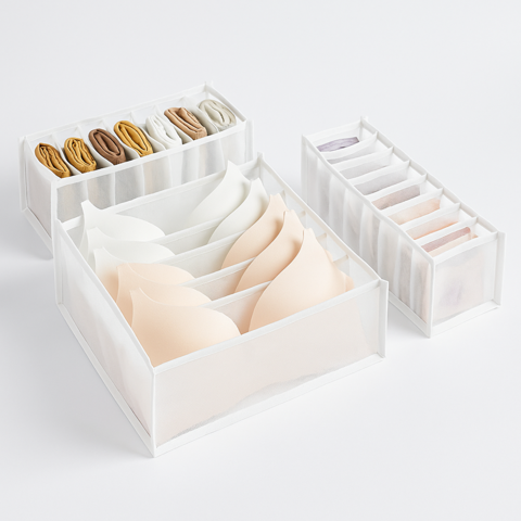 Genérico - Set 3 Piezas Organizador De Ropa Interior Multiuso