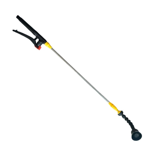 Varilla rociadora retráctil, varilla rociadora, 46,5 cm - 83 cm, varilla extensible ergonómica de repuesto, accesorio rociador para jardín exterior Boquilla universal