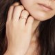 thumbnail image 2 of Anillo Sole du Soleil Lupine para mujer chapado en oro rosa de 18k, 2 of 4
