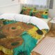 thumbnail image 1 of Oil Painting Style 3-Piece Twin Bed Set - Includes 1 Single Comforter And 2 Pillowcases Bedding - Fade Resistant Microfiber - Oil Painting Style, 1 of 4